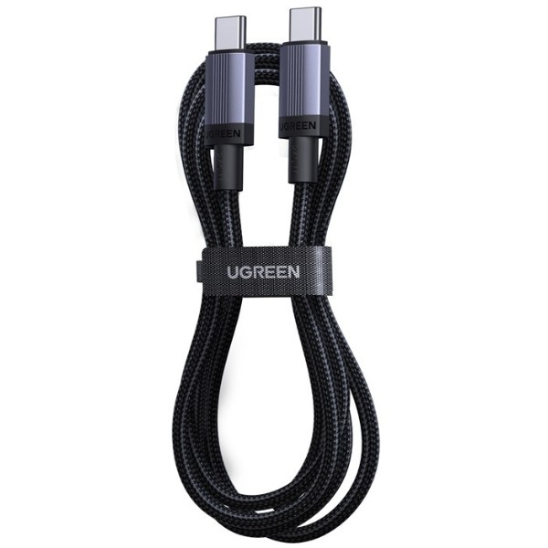 Фото - Кабель UGREEN L528 USB-C to USB-C PD 3.0 100W 2 м Space Gray (65833)